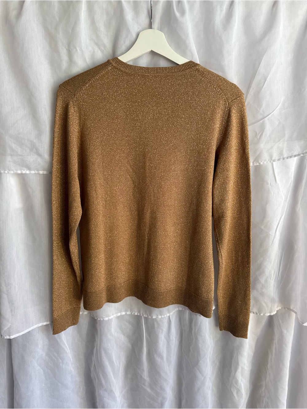 Lauren Ralph Lauren Shimmer Cardigan Sweater - Picture 6 of 6